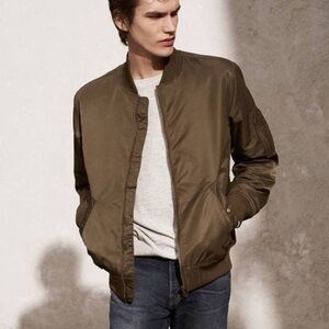 H&M Men's Brown Bomber Jacket 🤎 NWOT